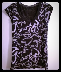 Love, Hope, Peace Juniors or Petite T-Shirt